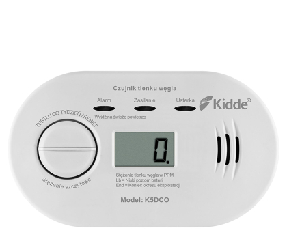 Czujnik inteligentny KIDDE Czujnik tlenku węgla K5DCO z LCD